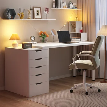 Állítható Számítógép Irodai Asztalok Haza Kis Hálószoba Smink Irodai Asztalok, Modern Egyszerűség Irodák Meuble Munka, Bútorok