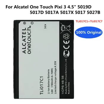 Eredeti, Kiváló Minőségű TLi017C7 TLi017C1 Akkumulátor Alcatel One Touch Pixi 3 4.5