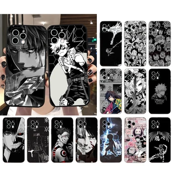 Anime Képregény Démon Titán Deku Telefon tok iPhone 15 14 13 12 11 Pro Max XR 12mini 14 Plusz Mobil Telefon Esetében Érdekesség