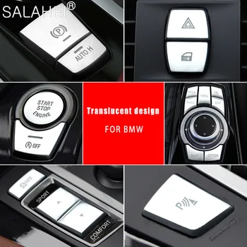 Kocsi-kattintson a Start Matrica Autó Multimédia Emelkedő Ablak Gombra, Dekorációs Matrica, BMW 5-ös Sorozat, Automatikus Belső Kiegészítők