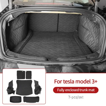 a Tesla új modell 3 hátsó csomagtartó párnák accessories2023+ 2024 model3 csomagtartóban párnák teljes surround belső modificatio