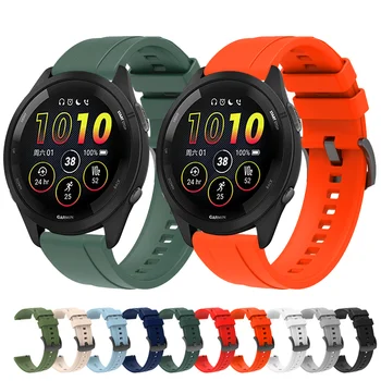 A Garmin Forerunner 265 255/255 Zene Aktív Vivoactive 4 Heveder Smartwatch Puha Szilikon Sport Karkötő Watchband Wriststrap