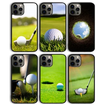 Golfpálya Mező Telefon tok hátlap az iPhone 15 SE2020 14 13 11 12 Pro Max mini XS XR X 8 Plusz 7 6S Shell coque közelében