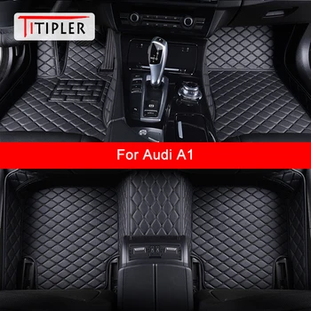 TITIPLER Egyedi Autó Szőnyeg Audi A1 Automatikus Kiegészítők Láb Szőnyeg
