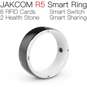 JAKCOM R5 Okos Gyűrű Új termék tag iso 18000 ic-kártya zár klónozó matricák nyomait rf hacking rfid chip uid