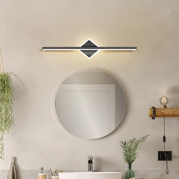 Fürdőszoba Tükör Gyertyatartó Fali Lámpa Fali Beltéri Világítás Északi Nappali, Hálószoba, sminktükör, Dekor LED Fali Lámpa