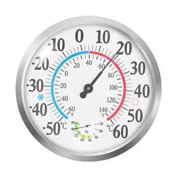 Kerek Hőmérő Páratartalommérő Hordozható & Könnyen használható Hőmérséklet & Páratartalom Monitorok Tartós Otthoni Gazdálkodás & Iroda