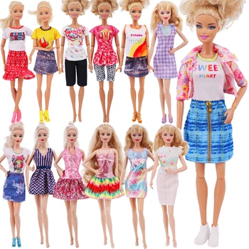Baba Ruhák, Ruha, Kabát Felső Rövid Szoknya Napi Alkalmi Ruha Baba Kiegészítők 11.5 Hüvelyk Barbie Babák&Bjd Babák Játékok