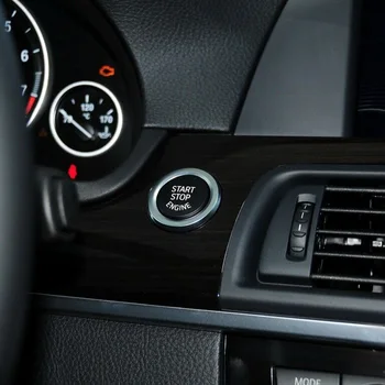 Autó, Motor START Gombra Fedelét a STOP Kapcsoló Tartozékok Kulcs Dekoráció BMW 1 Sorozat E87 3-as Sorozat E90/E91/E92/E93 5-ös Sorozat E60 X1