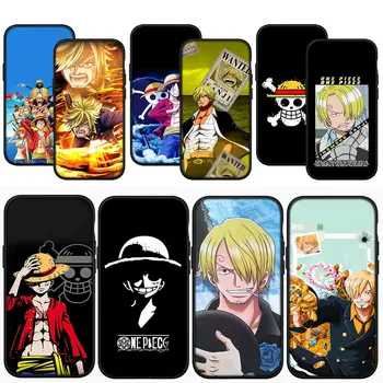 Anime Egy Luffys Sanjis Darab Burkolat hátlapot iPhone 15 14 13 12 11 Pro XS Max XR 6 + 6-OS Plusz SE 14+ 6+ Puha tok