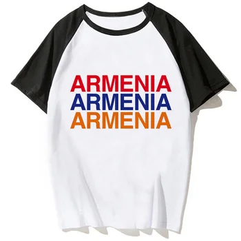 Örményország tshirt a nők nyári póló lány képregény ruhák