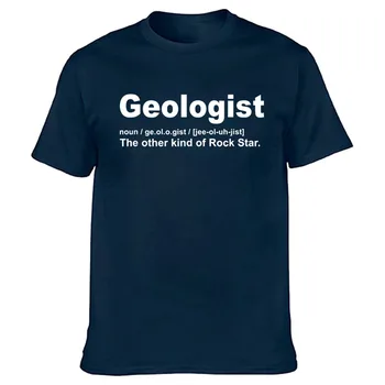 Geológus Meghatározása Vicces Geológia Ajándékok póló Grafikus Pamut Streetwear Rövid Ujjú Harajuku póló Férfi ruházat