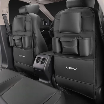 2db Honda CRV autósülés Teljes Surround Anti Kick Pad Tároló Táska Bőr Tároló Táska