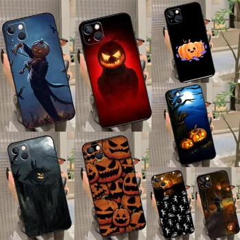 Halloween Pumpkin Szellem Múmia Érdekesség iPhone 15 Pro Max 12 13 Mini 11 14 Pro Max XS X XR SE 2020 2022 7 8 15 Plusz Esetben