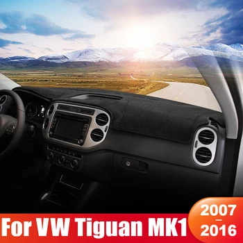 A Volkswagen VW Tiguan MK1 2007 2008 2009 2010 2011 2012 2013 2014 2015 2016 Autó Műszerfal Nap Árnyékban Fedő Matrac Kiegészítők