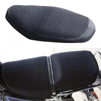 Nyári Motorkerékpár Robogó Elektromos Kerékpár Lélegző 3D Hálós Ülés Fedezze Párna M/L/XL/XXL/XXXL Méret rugalmasságát hőálló