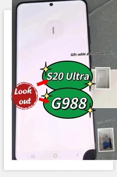 LCD Samsung Galaxy S20 Ultra 5G G988F SM - G988A G988U G988F/DS Kijelző érintőképernyő, Digitalizáló