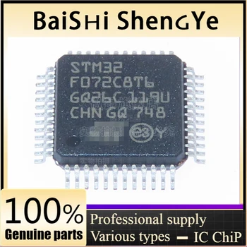 Eredeti STM32F072C8T6 LQFP-48 ARM Cortex-M0 32 bites Mikrokontroller-MCU