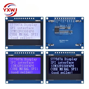 12864 SPI LCD Modul 128X64 SPI ST7567A FOGASKERÉK Grafikus Kijelző Tábla LCM Panel 128x64 Mátrix Képernyő Arduino